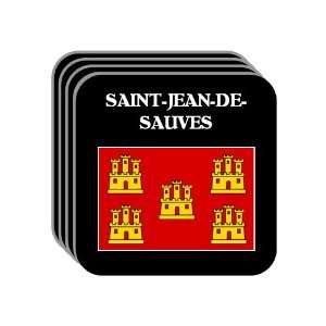    Charentes   SAINT JEAN DE SAUVES Set of 4 Mini Mousepad Coasters