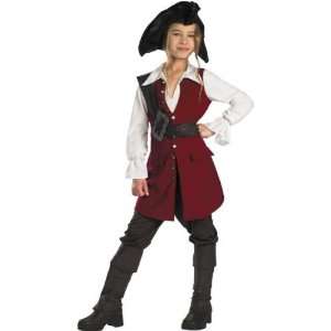   CHILD Size 7 8   Elizabeth Swann DELUXE Pirate Costume Toys & Games