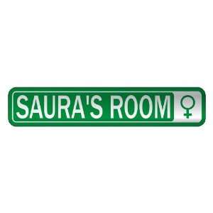   SAURA S ROOM  STREET SIGN NAME