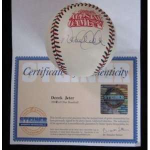 Derek Jeter Signed Ball   2000 All Star Official STEINER   Autographed 