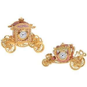  Collectible Carriages Clocks Set of Two