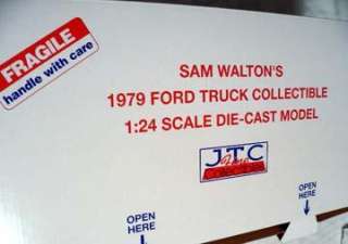 SAM WALTONS 1979 FORD TRUCK 124 SCALE NIB SHIPS FREE  