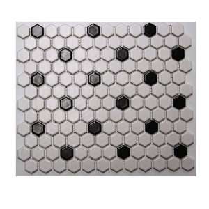American Olean 12W x 12L Satinglo Ceramic Tile 0D251HEX35MSC1P