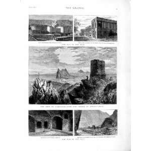   1877 War Citadel Tiflis Rock Gibraltar Armenia Dariel