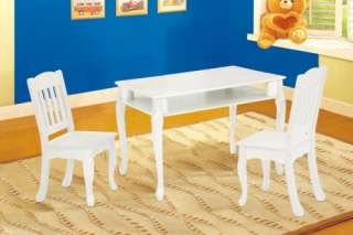 New Teamson Kids Childrens Windsor Rectangular Table and 2 Chair Set 