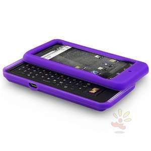  For MOTOROLA A855 Skin Case , Dark Purple Cell Phones 