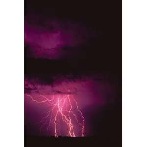  Scenery Posters Lightning   Dark Skies   35.7x23.8 inches 