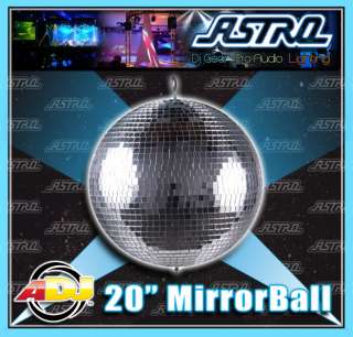American DJ Glass Mirror Ball 20 M 2020 20 Inch 640282034272  