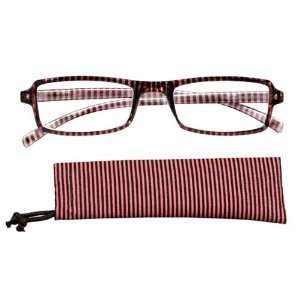  Sanguine Stripe S/H w/cs, Peepers Reading Glasses 2 