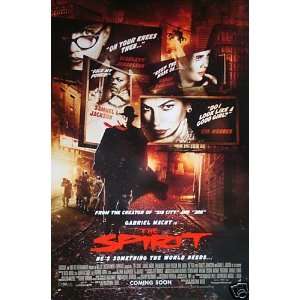  Spirit  My City Scream Intl Movie Poster Double Sided 