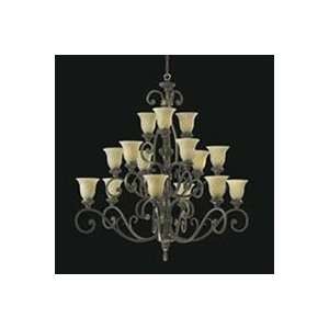  6380   Dauphine 15 Light Chandelier   Chandeliers