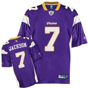  Reebok Minnesota Vikings Tarvaris Jackson Replica Jersey 