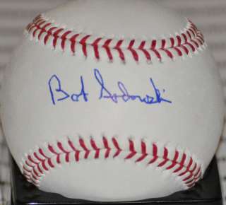 Bob Sadowski 1966 Boston Red Sox Signed ML Baseball COA  