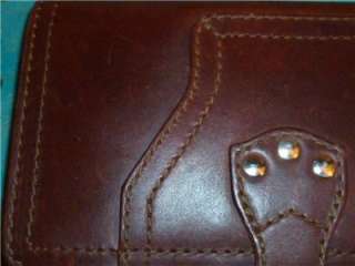 Saddleback leather big wallet chestnut,reduced worldwide shipping 