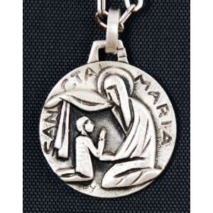  7/8 Small Sancta Maria Medal 