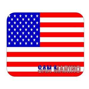  US Flag   San Marino, California (CA) Mouse Pad 