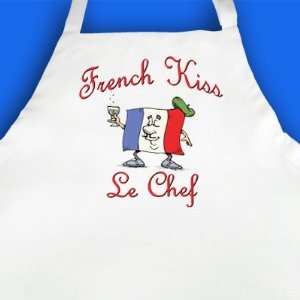  French Kiss Le Chef  Printed Apron