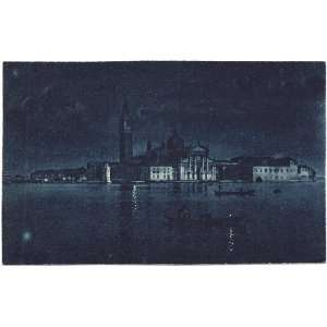   Vintage Postcard Island of San Giorgio Venice Italy 