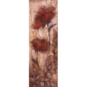   Tall Poppies II   Poster by Rosie Abrahams (12x36)