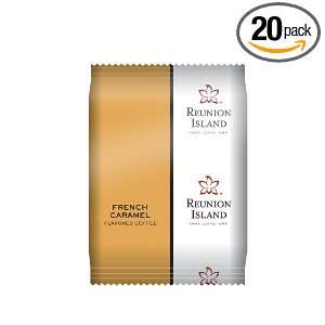 Reunion Island French Caramel, 20 Count Grocery & Gourmet Food