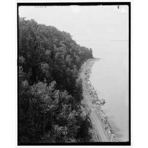  North Boulevard from Arch Rock,Mackinac Island,Mich.