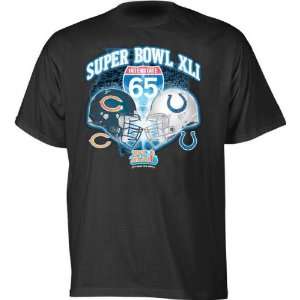   Bears vs. Indianapolis Colts Super Bowl XLI I 65 Dueling T Shirt