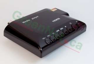 HDMI MEDIA PLAYER 1080 1080P HDD RM RMVB DIVX AVI MKV USB SD MPEG JPEG 