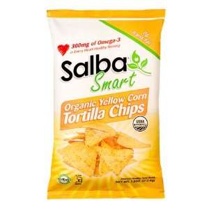 Salba Smart Organic Yellow Corn 7.5oz Tortilla Chips  