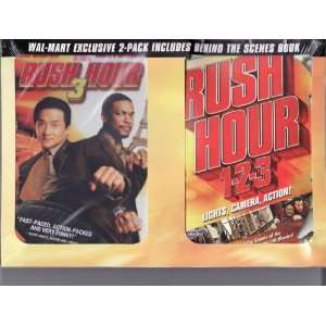   DVD and Behind The Scenes Book Rush Hour 1   2   3 Lights, Camera