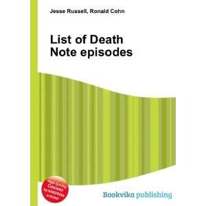   List of Death Note episodes Ronald Cohn Jesse Russell Books