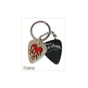  Flame Pick Pendant Keyring [Electronics] Musical 