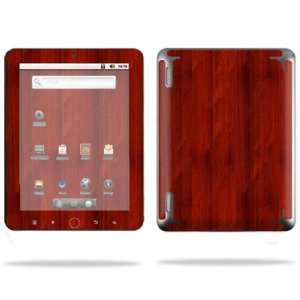   Vinyl Skin Decal Cover for Coby Kyros MID8024 Tablet Skins Cherry Wood