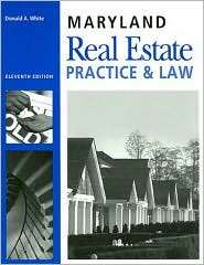 Maryland Real Estate Practice and Law, (141950147X), Don White 
