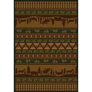  Pine Valley Rug From the Marshfield Genes Collection (63 X 
