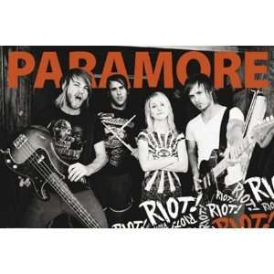  Paramore Riot Rock Music Poster 24 x 36 inches