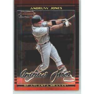  2002 Bowman Chrome #32 Andruw Jones   Atlanta Braves 