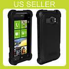 AGF Ballistic SG Series Rugged Tough Case Cover Black for AT&T HTC 