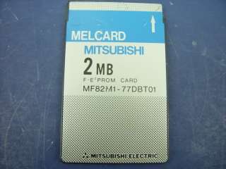 Mitsubishi Melcard PCMCIA 2MB PROM Card MF82M1 77DBT01  