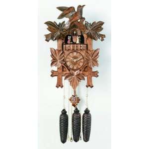  River City 16 inch Five Leaves and One Bird Cuckoo Clock 