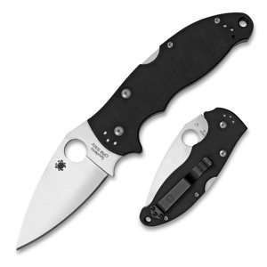  Spyderco   Mini Manix, G 10 Scales, Plain Sports 