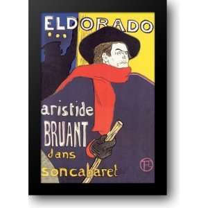  Dorado Aristide Bruant dans son Cabaret 16x22 Framed Art 