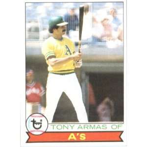  1979 Topps # 507 Tony Armas Oakland Athletics Baseball 