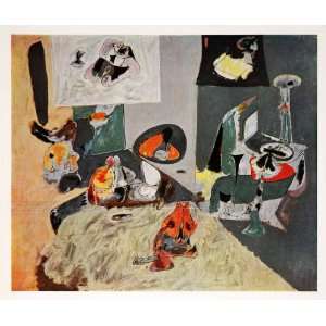  1957 Print Calendar Arshile Gorky Abstract Expressionism 
