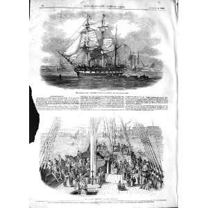  1848 EMIGRANT SHIP ARTEMISIA MORETON BAY AUSTRALIA