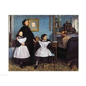  The Bellelli Family   Poster by Edgar Degas (24x18) Patio 