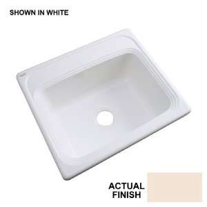  Dekor Single Basin Acrylic Topmount Kitchen Sink 38410 