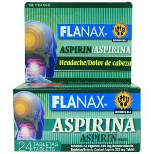  Flanax Aspirin Headache 24 Tablets   Aspirina Health 