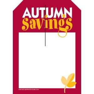  Autumn Savings   Slotted Tags (100pk)   5x7 Office 