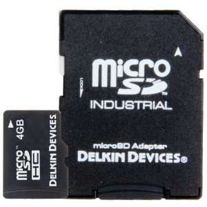  Delkin 4 GB Micro SDHC Memory Card (DDMICROSDPRO2 4GB 