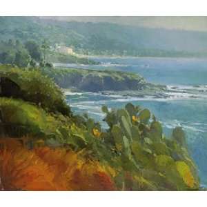  Ken Auster   Coastal Cactus Artists Proof Canvas Giclee 